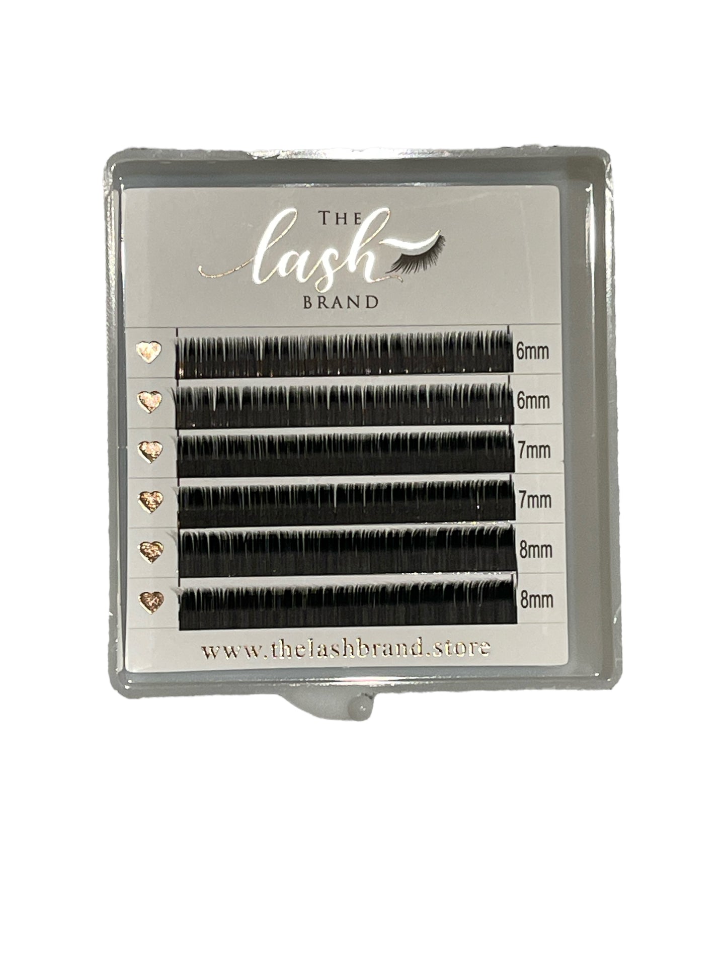 Mini Trays - Ellipse Flat Lashes - Split tip