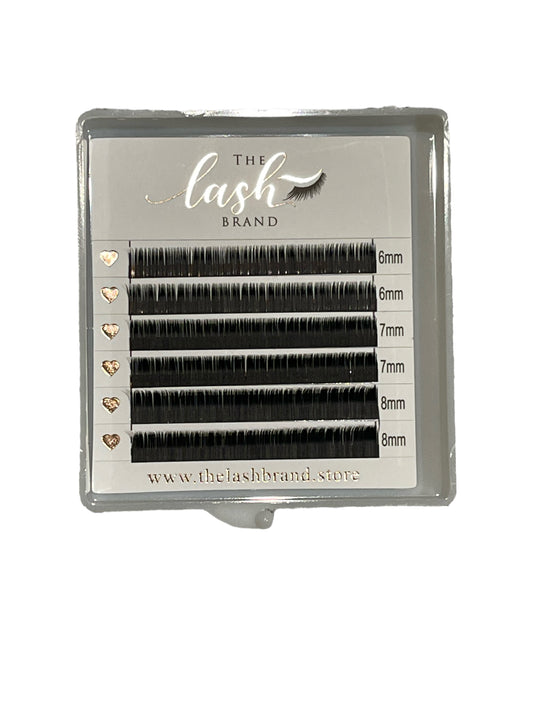 Mini Trays - Ellipse Flat Lashes - Split tip