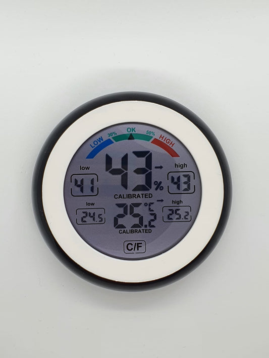 Thermometer Hygrometer touch screen